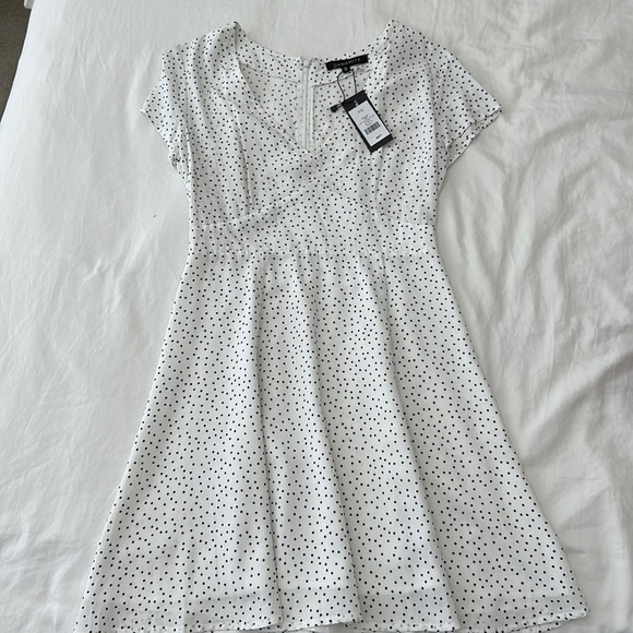 Dynamite Polka Dot Flowy Dress - Picture 1 of 4
